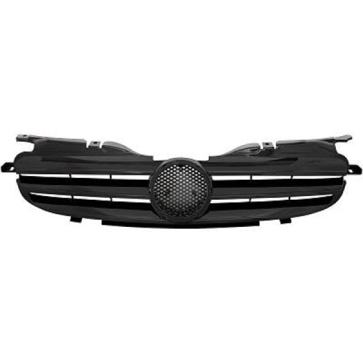 MERCEDES SLK-Class R170 96-04 Ribbed Black Sports Grille CL-Look DIEDERICHS in the group Select car model / Mercedes Benz / SLK-Class 96-04 (R170) / Styling at DDESIGN Scandinavia AB (1635242)
