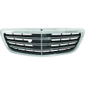 MERCEDES S-Class W222 14+ Ribbed Black/Chrome Sport grill S65 AMG OPTICS (with radar) (with nightvision) DIEDERICHS