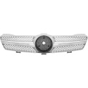 MERCEDES CLS-Class C219 04-10 Silver/Chrome Sports grill SL-Look DIEDERICHS