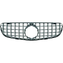  MERCEDES GLC-Class C/X253 15-19 Black/Chrome Panamericana Sport grill AMG/GT-Look DIEDERICHS