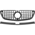 MERCEDES V-Class W447 14-19 Black Panamericana Sport Grille AMG/GT-Look (with ADAS) (Vito only) DIEDERICHS