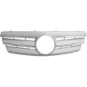 MERCEDES C-Class W203 00-07 Ribbed Chrome/Silver Sport grill CL-AMG Sport-Look DIEDERICHS