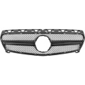 MERCEDES A-Class W176 12-15 Black Sports grill AMG-Look DIEDERICHS