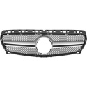 MERCEDES A-Class W176 12-15 Black/Silver Sports grill AMG-Look DIEDERICHS