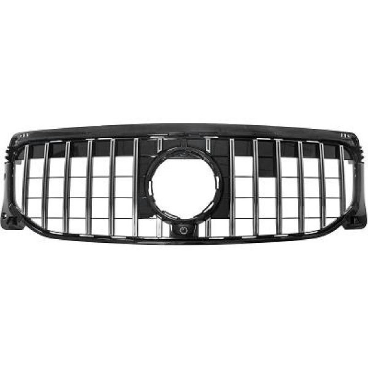 MERCEDES GLB-Class X247 19+ Black/Chrome Panamericana Sports Grill AMG/GT-Look (with/without PDC) DIEDERICHS in the group Select car model / Mercedes Benz / GLB-Class 19+ (X247) at DDESIGN Scandinavia AB (1686240)