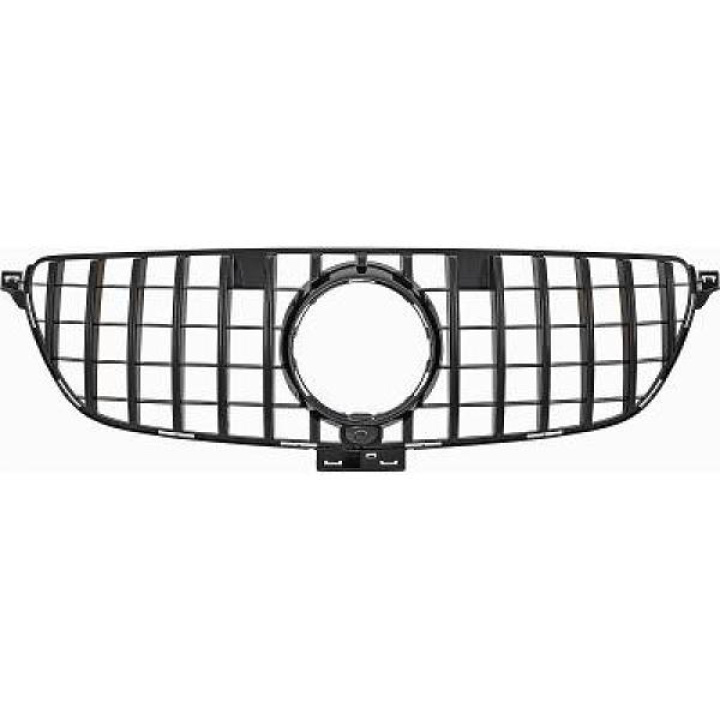 MERCEDES GLE-Class C292 15-19 Black Panamericana Sports Grill AMG/GT-Look DIEDERICHS in the group Select car model / Mercedes Benz / GLE-Class 11-19 (W166) at DDESIGN Scandinavia AB (1692440)