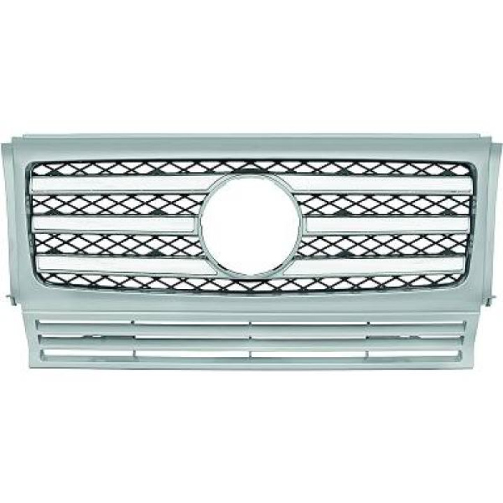 MERCEDES G-Class W463 (Geländewagen) 89-13 Chrome/Silver Sports grill DIEDERICHS in the group Select car model / Mercedes Benz / G-Class 90-18 (W463) / Styling at DDESIGN Scandinavia AB (1695240)