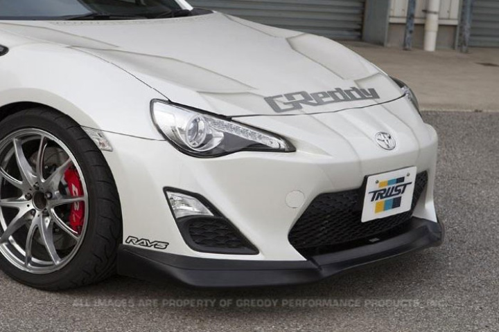 Toyota GT86 2012-2015 Front Lip Spoiler GReddy in the group Select car model / Toyota / GT86 12-21 / Styling / Front lips at DDESIGN Scandinavia AB (17010098)
