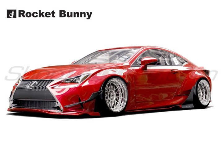 Lexus RC 15- Rocket Bunny Widebody Aero Kit TRA-KYOTO in the group Select car model / Lexus / RC 15+ / Styling at DDESIGN Scandinavia AB (17010250)