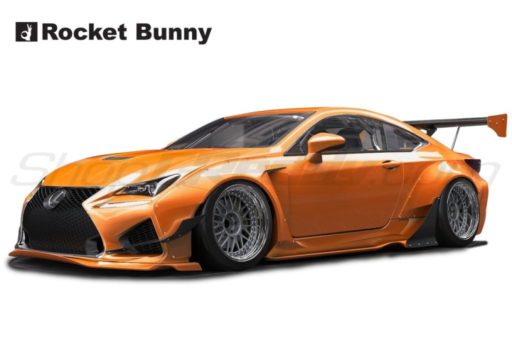 Lexus RC-F 15- Rocket Bunny Widebody Aero Kit TRA-KYOTO in the group Select car model at DDESIGN Scandinavia AB (17010251)