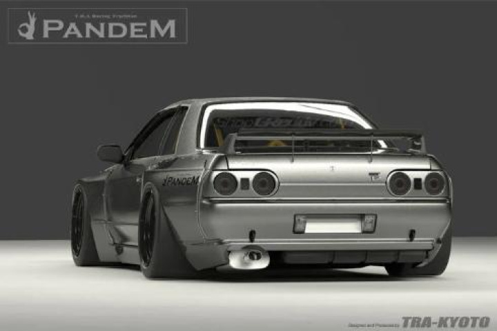 Nissan Skyline GT-R 89-94 Pandem Duck tail ving set TRA-KYOTO in the group Select car model / Nissan / Skyline R32 GTR 1989-1994 / Styling at DDESIGN Scandinavia AB (17020625)
