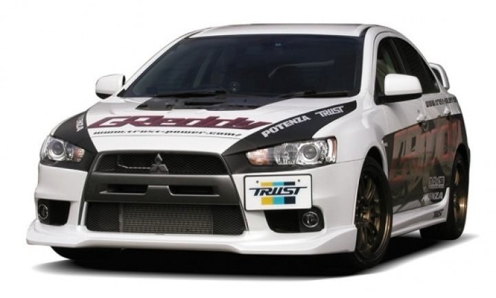 Mitsubishi EVO X 08-16 Front Lip Spoiler GReddy in the group Select car model / Mitsubishi / EVO X 07+ / Styling / Front lips at DDESIGN Scandinavia AB (17030014)