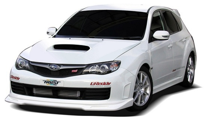 Subaru STI 08-10 Front Lip Spoiler GRB GReddy in the group Select car model / Subaru / WRX STI 08-14 / Styling / Front lips at DDESIGN Scandinavia AB (17060054)
