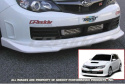 Subaru STI 08-10 Front Lip Spoiler GRB GReddy