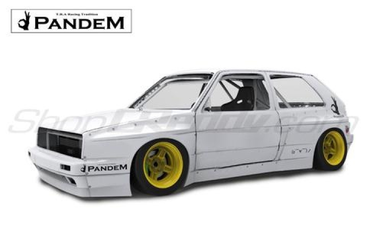 VW Golf MKII 85-92 Pandem Widebody Aero Kit TRA-KYOTO in the group Select car model / VW / Golf 2 83-92 / Styling at DDESIGN Scandinavia AB (17090320)