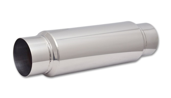 Large Diameter Bottle Style Resonator, 4\'\' inlet/outlet x 18\'\' long Vibrant Performance in the group Tuning / Exhaust and Manifold / Mufflers & Inserts / Middle muffler at DDESIGN Scandinavia AB (17960)