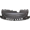 OPEL CORSA D 11+ Black Sports Grill Without Emblem DIEDERICHS