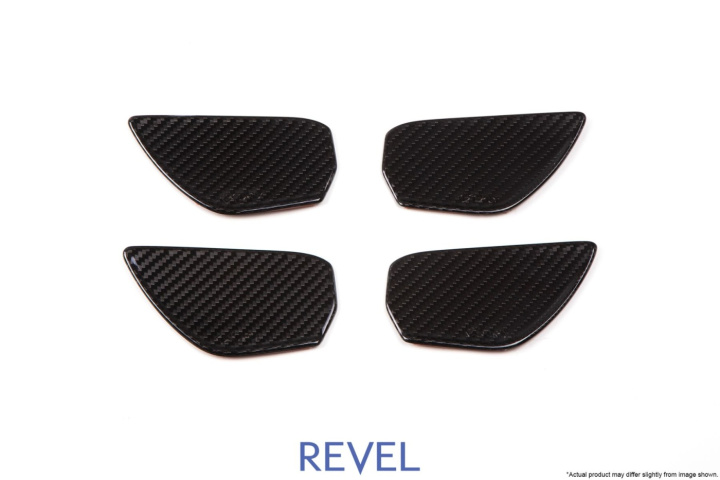 Revel GT Dry Carbon Door Trim Inner Handle (FL, FR, RL, RR) 2016-2018 Honda Civic *4 PCS in the group Select car model / Honda / Civic FC - FK Standard 16-21 / Interior at DDESIGN Scandinavia AB (1TR4GT0AH08)