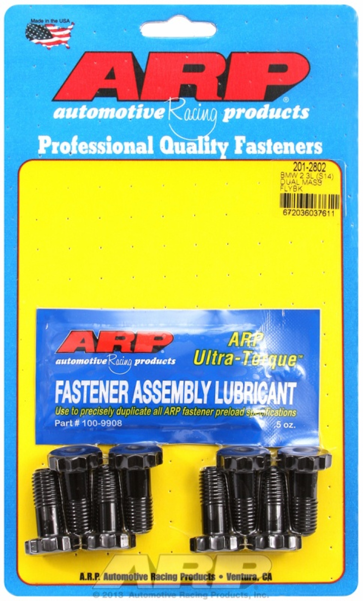 BMW 2.3L (S14) dual mass Flywheel Bolt Kit ARP in the group Select car model / BMW / 3-series (E30) 1982-1994 / Tuning / Clutch and Flywheel at DDESIGN Scandinavia AB (201-2802)