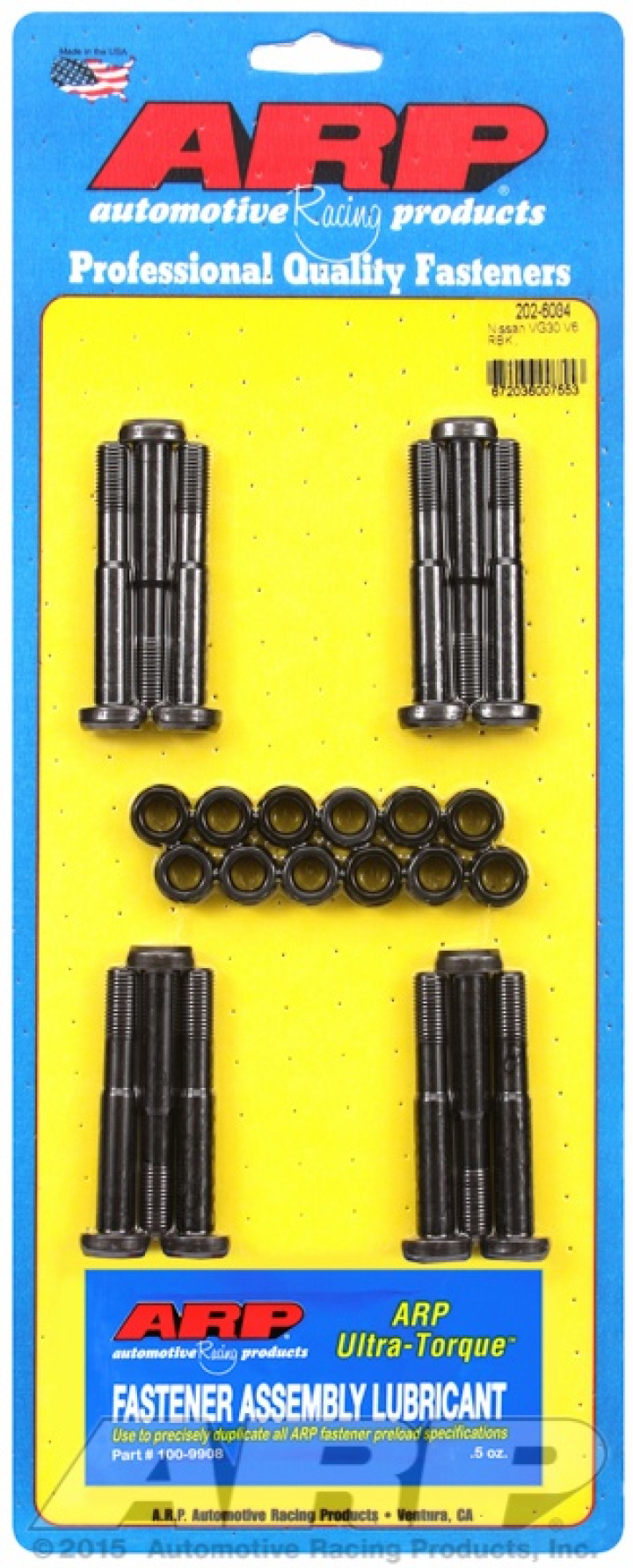 Nissan VG30 V6 Rod Bolt Kit ARP in the group Select car model / Nissan / 300ZX Z31 - Z32 1983-2000 / Tuning / Engine parts at DDESIGN Scandinavia AB (202-6004)