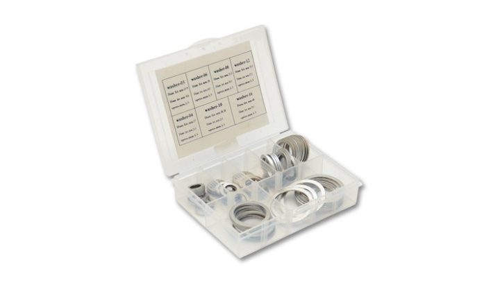 Box Set of Crush Washers- 10 of each Size:-3AN to -16AN Vibrant Performance in the group Tuning / AN-Couplings / Accessories for AN & hose at DDESIGN Scandinavia AB (20998)