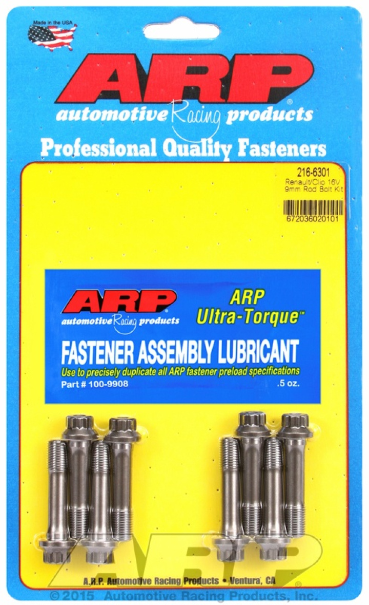 Renault Clio 16V M9 Rod Bolt Kit ARP in the group Select car model / Renault / Megane 02-08 / Tuning at DDESIGN Scandinavia AB (216-6301)