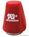 Drycharger Wrap Round Tapered Red K&N Filters