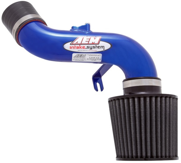 Corolla 03-04 CE / LE / S Short Ram Intake Blue AEM in the group Select car model / Toyota / Corolla / Tuning / Intake & Accessories at DDESIGN Scandinavia AB (22-469B)