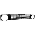 VW GOLF MK1 74-83 Ribbed Black Sports Grill Without Emblem DIEDERICHS