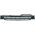VW GOLF MK5 03-08 Ribbed Black Sports Grill Without Emblem DIEDERICHS