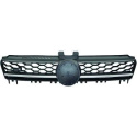 VW GOLF MK7 12-17 Honeycomb Black/Chrome Sports grill GTD-Look DIEDERICHS