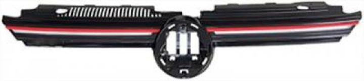 Volkswagen GOLF MK8 2020+ Svart / Röd GTI-Look LED-Light Sport Grill DIEDERICHS in the group Select car model / VW / Golf 8 Standard 19+ at DDESIGN Scandinavia AB (2218041)