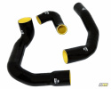 mountune Ultra high performance silicone boost hose kit - Black / Yellow
