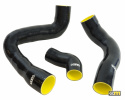 mountune Ultra high performance silicone boost hose kit - Black / Yellow Focus RS MK3 16-18