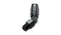 -8AN Male NPT 45Degree Hose End Fitting;Pipe Thread:3/8 NPT Vibrant Performance