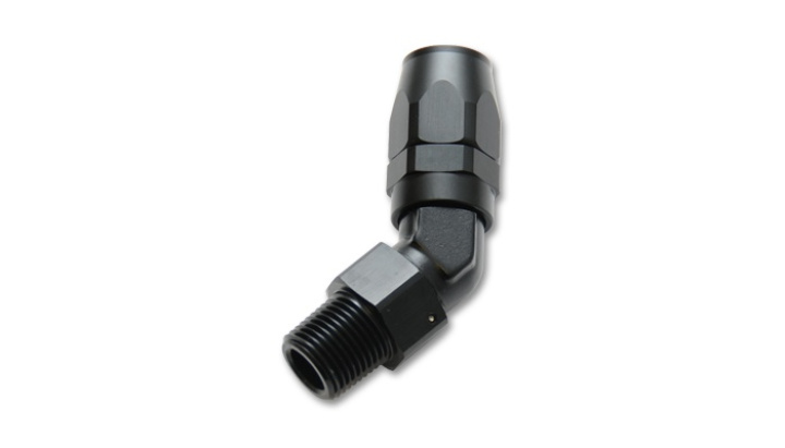 -12AN Male NPT 45Degree Hose End Fitting;Pipe Thread:1/2 NPT Vibrant Performance in the group Tuning / AN-Couplings / AN Adapters at DDESIGN Scandinavia AB (26408)