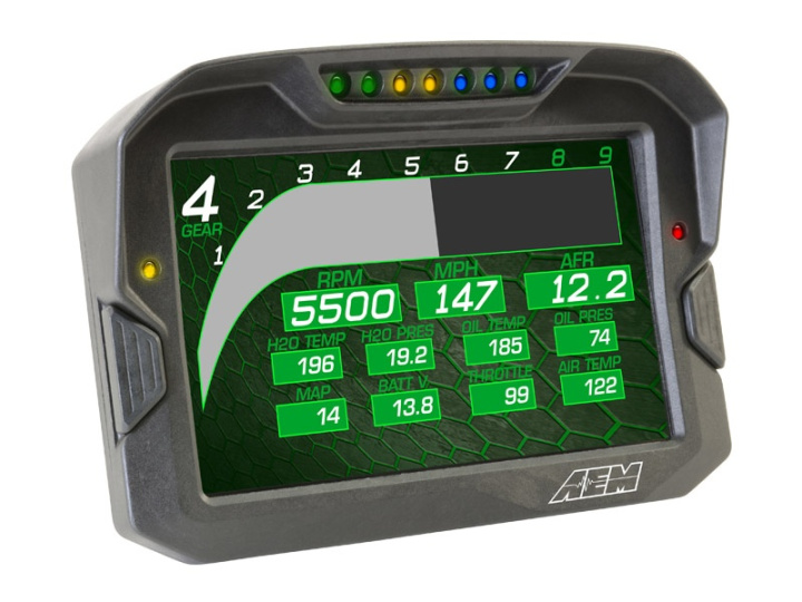 AEM CD-7G Carbon Digital Dash (Non-Logger / GPS) in the group Interior / Gauges / AEM CD-5 & CD-7 Digital Dash at DDESIGN Scandinavia AB (30-5702)