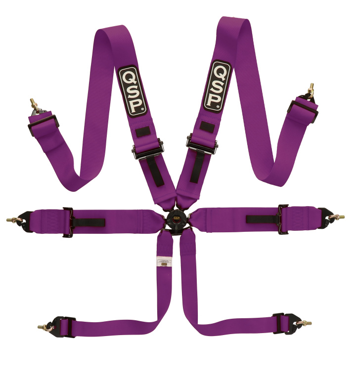 6-point safety harness Pro Plus FIA - Purple QSP Products in the group Universal products at DDESIGN Scandinavia AB (30QR336-PUR)