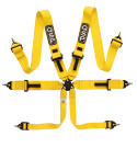 6-point safety harness Pro Plus FIA - Yellow QSP Products