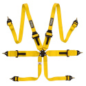 6-point safety harness FHR Touring FIA - Yellow QSP Products