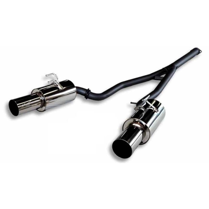 EVO X 08-16 HKS Hi-Power Twin Racing Catback in the group Select car model / Mitsubishi / EVO X 07+ / Tuning at DDESIGN Scandinavia AB (31008-BM001)