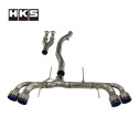 GT-R R35 07- HKS Racing Muffler Catback Staight-pipe