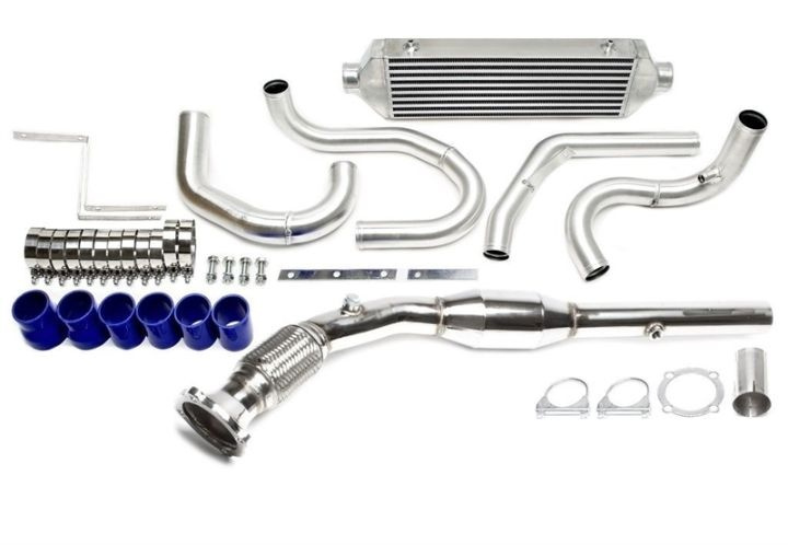 Audi / Seat / Skoda / VW A3 / Leon / Toledo / Octavia I / Golf IV / Bora 1997 - 2006 Downpipe & Intercooler-kit TA Technix in the group Select car model / Audi / A3 - S3 - RS3 (8L) 1996-2003 / Tuning / Intercooler & Pipes at DDESIGN Scandinavia AB (31VW001-1)