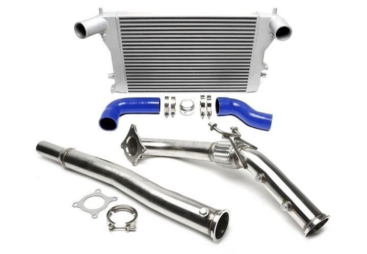 Audi / Seat / VW A3 / Leon / Golf / Scirocco 2003 - 2015 Downpipe & Intercooler-kit TA Technix in the group Select car model / VW / Golf 6 08-12 / Tuning / Exhaust at DDESIGN Scandinavia AB (31VW002-1)