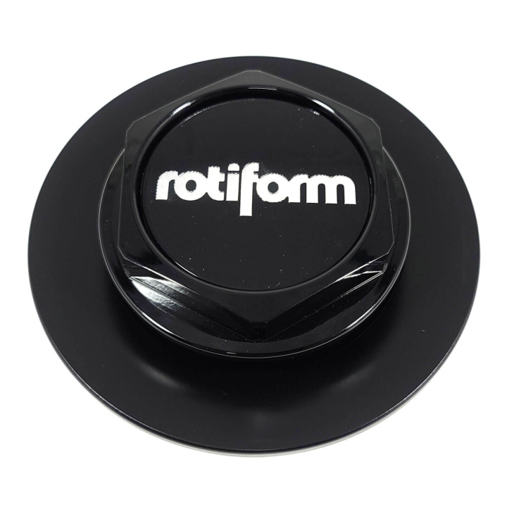 Rotiform Gloss Black Center Cap 4\'\'OD 3-1/8\'\' Hub Screw-In Closed-End in the group Exterior / Wheels & Tires / Center caps at DDESIGN Scandinavia AB (33411-15BD)