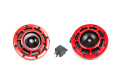 Hella Supertone Horn Kit 12V 415/350Hz Red