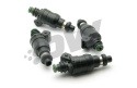 Set of 4 800cc Low Impedance Injectors for Mitsubishi Eclipse (DSM) 4G63T 95-99 and EVO 8/9 4G63T 03-06