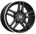 ENKEI FD-05, 18X7.5, 45, 5X114.3, 72, Svart / Polerad