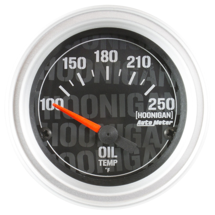 Oljetempmätare 52mm 100-250 °F (Elektrisk) Autometer / Hoonigan in the group Interior / Gauges / Gauges & Gauge Holders / AutoMeter / Hoonigan at DDESIGN Scandinavia AB (4347-09000)