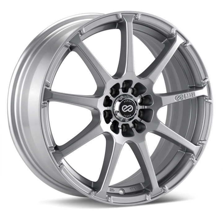 ENKEI EDR9, 17x7, 38, 4x100/114.3, Silver in the group Exterior / Wheels & Tires / Wheels / ENKEI / EDR9 at DDESIGN Scandinavia AB (441-770-0138SP)
